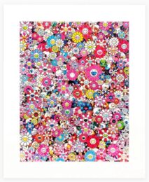 Dazzling Circus: Embrace Peace and Darkness within thy Heart by Takashi Murakami at Vogtle Contemporary