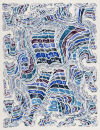 Feedback Loop Resonator, fifth version (III) by James Siena at Flying Horse Editions