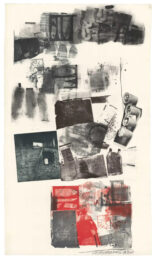 Water Stop by Robert Rauschenberg at Jim Kempner Fine Art