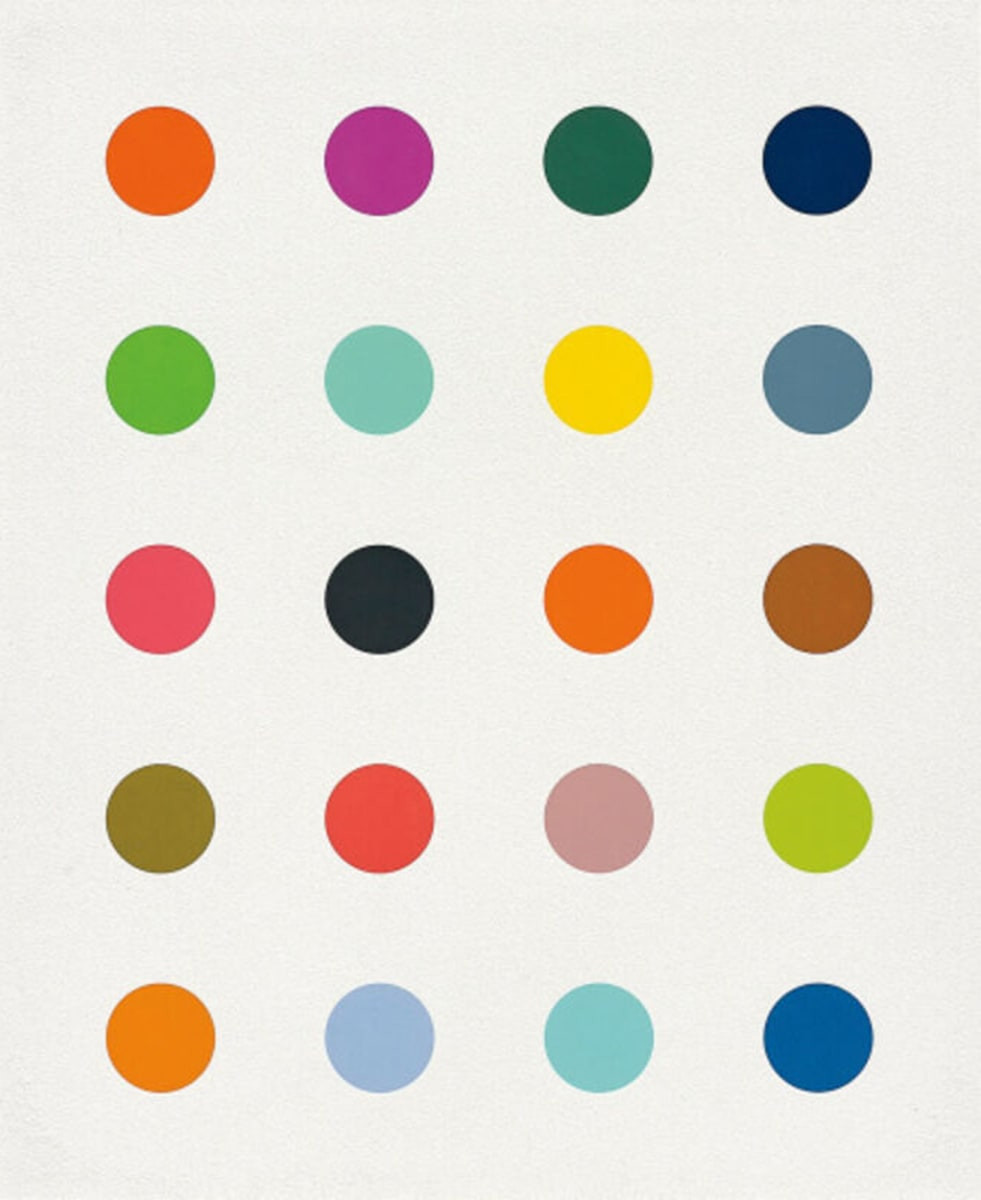 3-Methylthymidine White by Damien Hirst