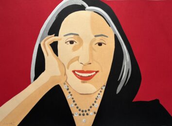 Red Ada by Alex Katz at ebo Gallery
