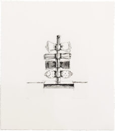 Bow Tie Trees by Wayne Thiebaud at Jonathan Novak Contemporary Art