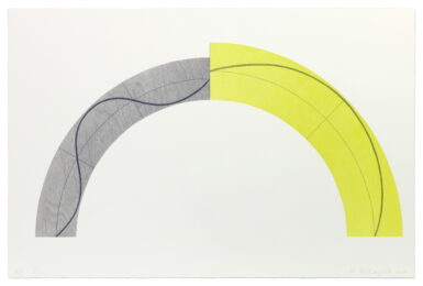 Divided Arc by Robert Mangold at Krakow Witkin Gallery