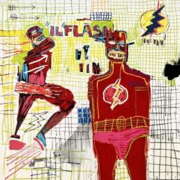 Flash in Naples by Jean-Michel Basquiat at Hamilton-Selway Fine Art