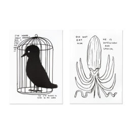 I’ve Heard About Freedom + Do Not Eat Him by David Shrigley at MLTPL