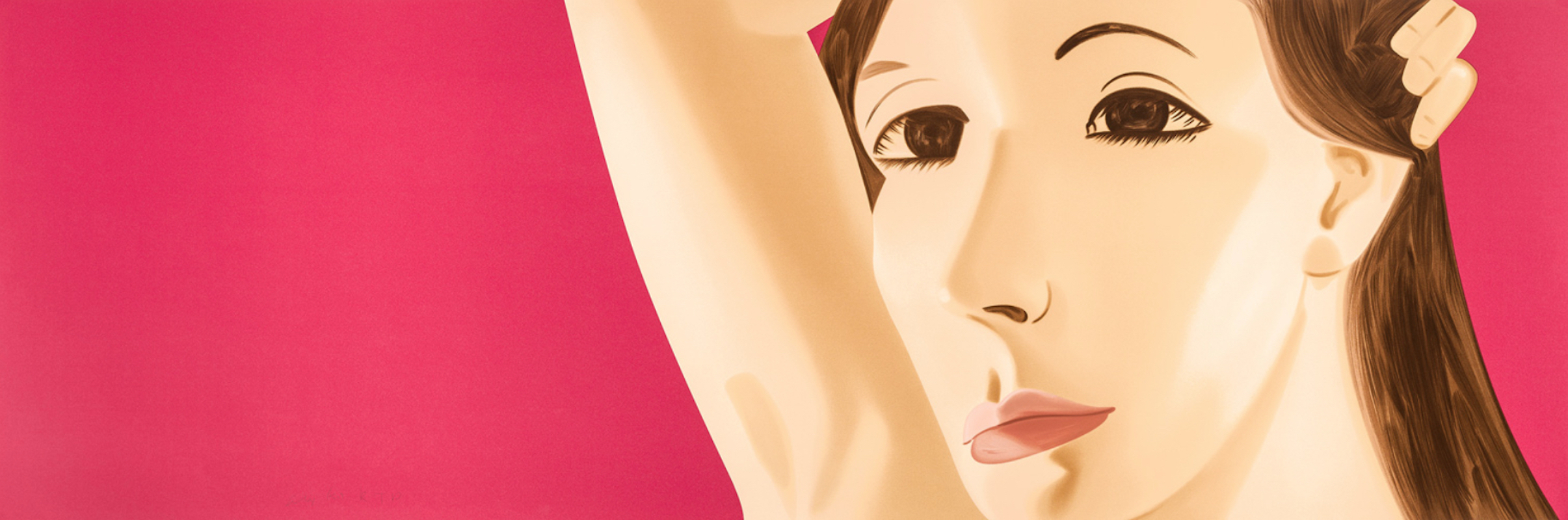 Red Dancer 1 by Alex Katz