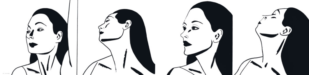 Laura x4 by Alex Katz at Michael Lisi/Contemporary Art