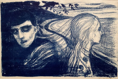 Løsrivelse II / Separation II by Edvard Munch at John Szoke Gallery