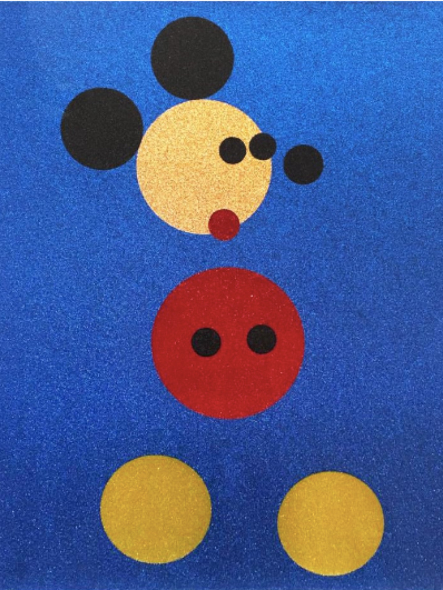 Mickey by Damien Hirst