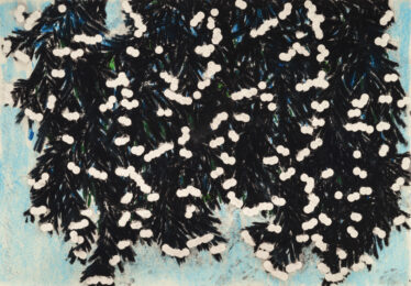 Mimosa with Green by Donald Sultan at Michael Lisi/Contemporary Art