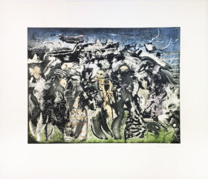 Nocturne by Ali Banisadr at Jonathan Novak Contemporary Art