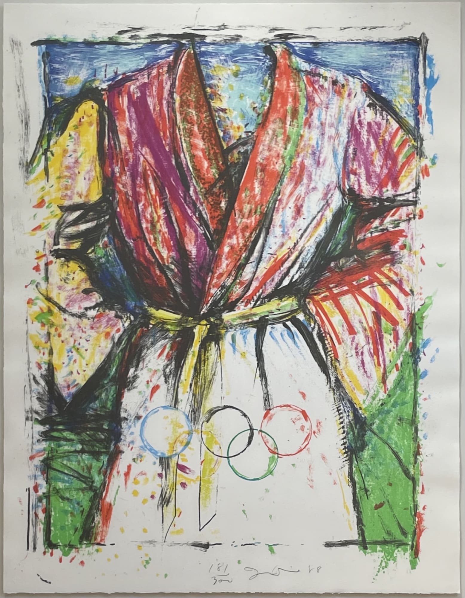 Olympic Robe by Jim Dine