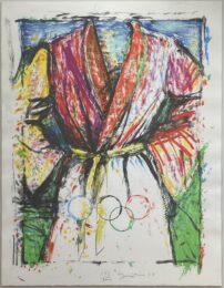 Olympic Robe by Jim Dine at Puccio Fine Art