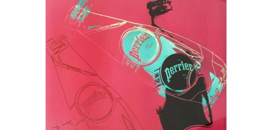 Perrier – red by Andy Warhol at Dovehouse Contemporary