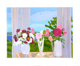 Roses and Chrysanthemums by Jane Freilicher at Jungle Press Editions
