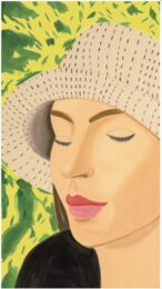 Straw Hat 3 by Alex Katz at Jim Kempner Fine Art