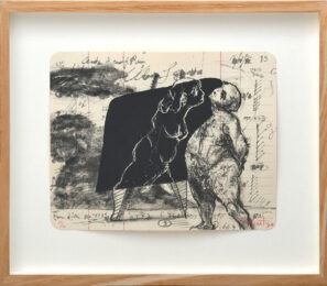 Summer Graffiti [B] by William Kentridge at Peter Harrington Gallery