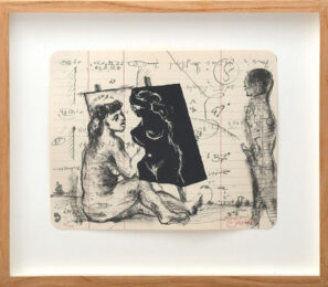 Summer Graffiti [G] by William Kentridge at Peter Harrington Gallery