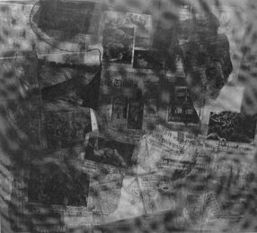 Surface Series from Currents #41 by Robert Rauschenberg at Jim Kempner Fine Art