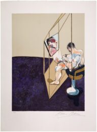 Three Studies of Male Back by Francis Bacon at Zebra One