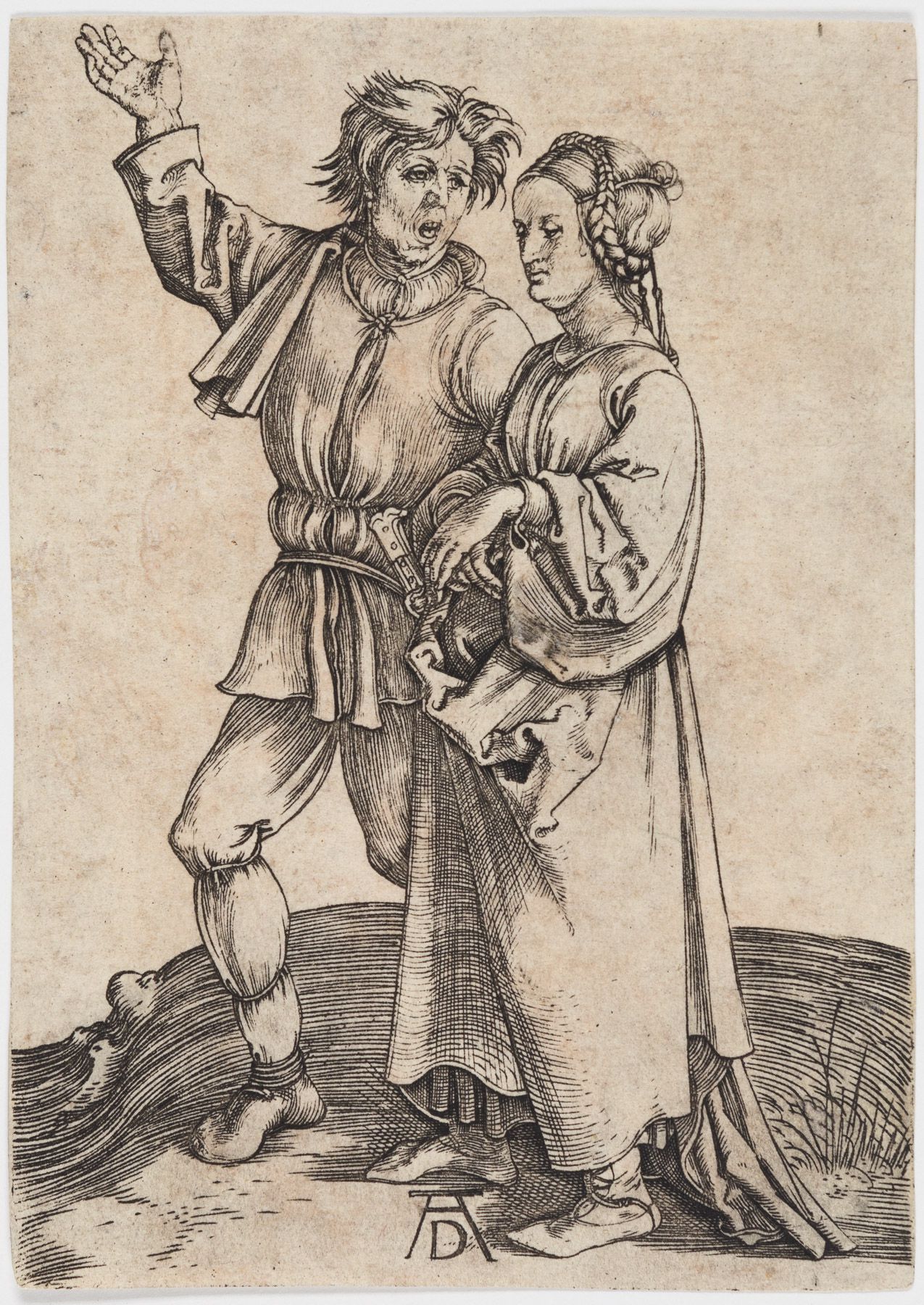 The Rustic Couple by Albrecht Dürer