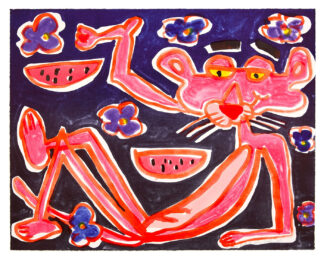 African Violet by Katherine Bernhardt at Counter Editions
