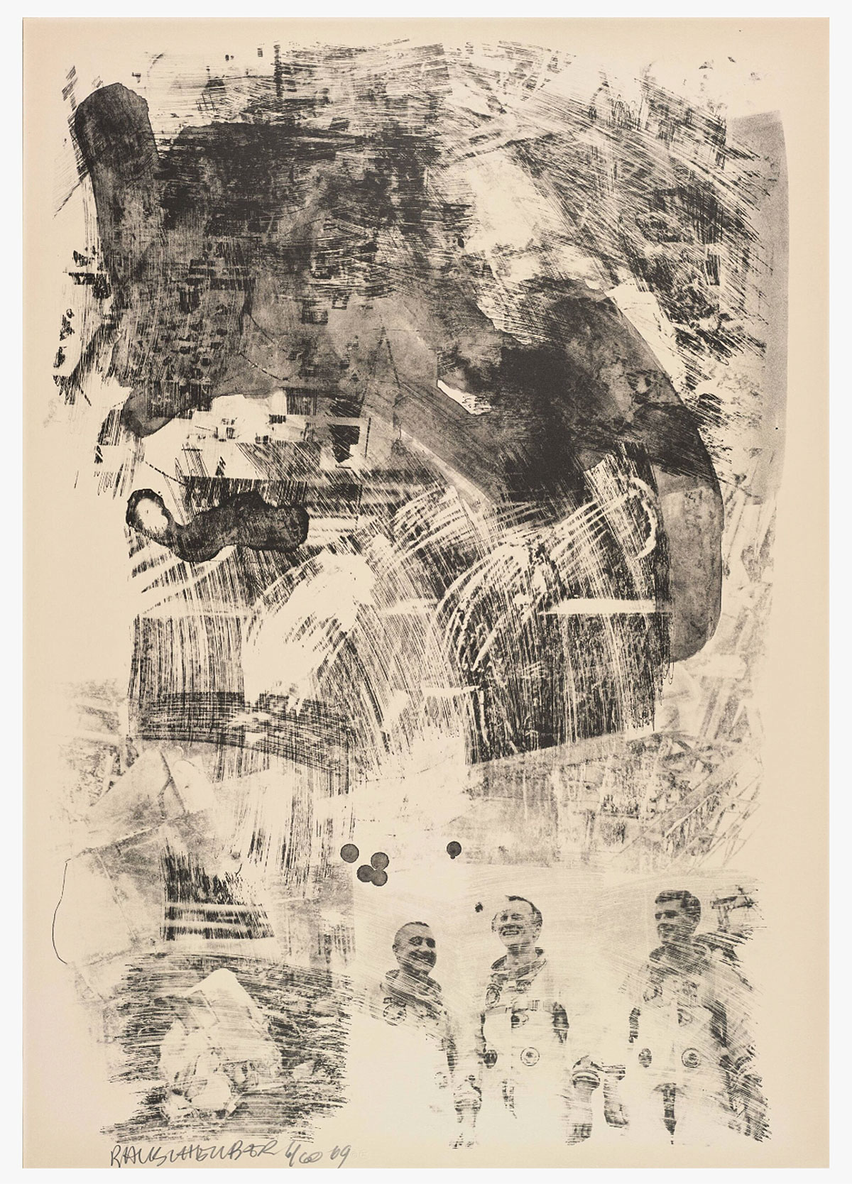 Brake (Stoned Moon Series) by Robert Rauschenberg