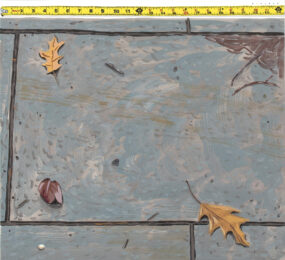 Broadsheet (Bluestone) by Josephine Halvorson at Flying Horse Editions