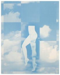 Cloudy Legs with Scrambled Sky by Anthea Hamilton at Counter Editions