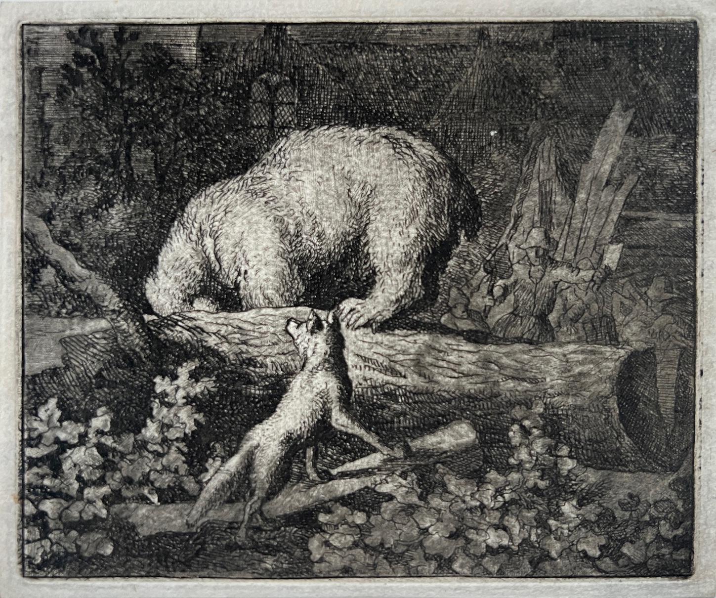 Story of Reynard the Fox, 55 of a set of 57 by Allaert van Everdingen