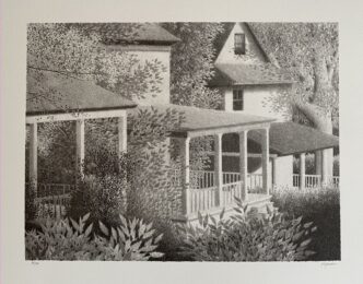 Green Porches by Robert Kipniss at ebo Gallery