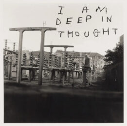 I am Deep in Thought by David Shrigley at Dovehouse Contemporary