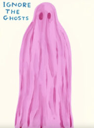 Ignore The Ghosts by David Shrigley at Dovehouse Contemporary