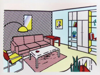 Modern Interior (Interior Series) by Roy Lichtenstein at Zebra One