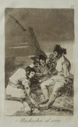 Muchachos al avio by Francisco Goya at Jan Johnson Old Master Modern Prints