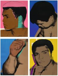 Muhammad Ali Complete Portfolio (Signed By Ali And Warhol) by Andy Warhol at Revolver Gallery