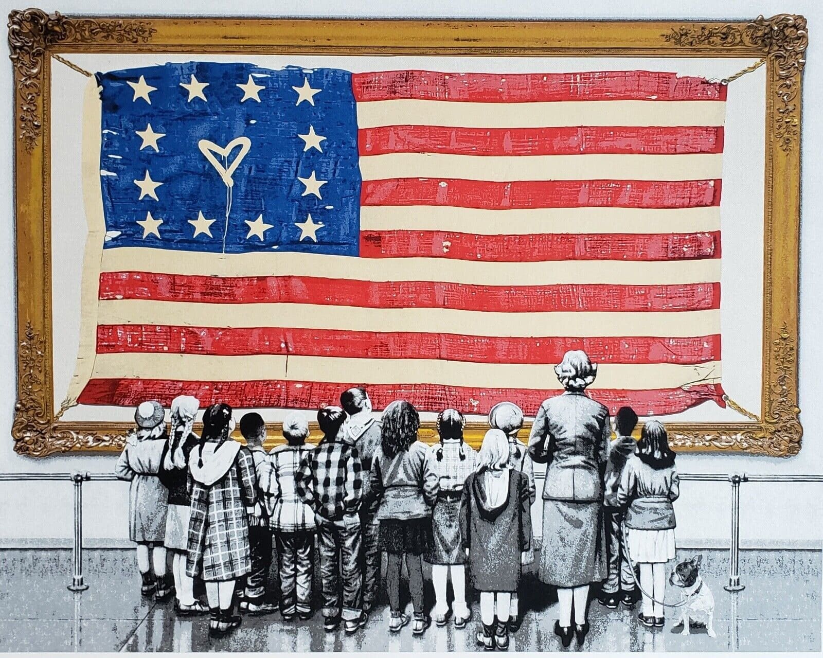 Old Glory by Mr. Brainwash