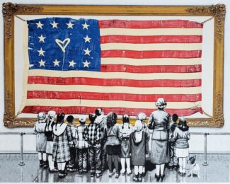 Old Glory by Mr. Brainwash at Puccio Fine Art