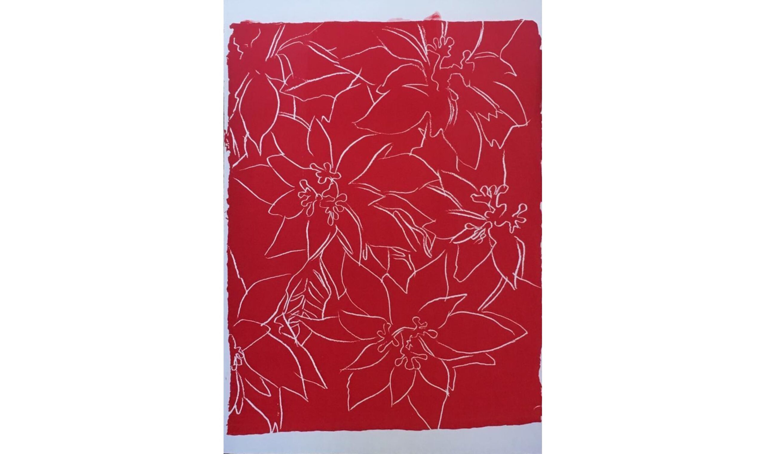 Poinsettias by Andy Warhol