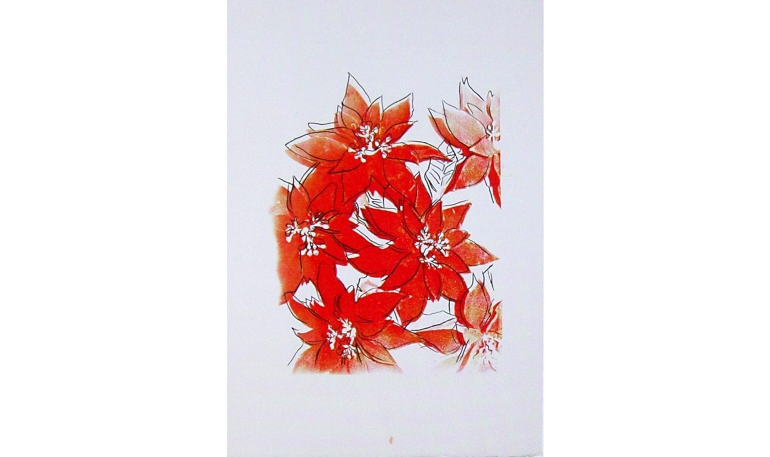 Poinsettias by Andy Warhol