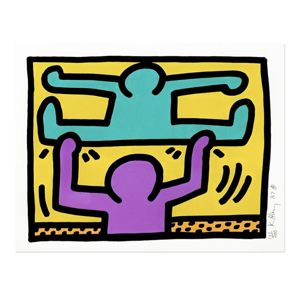 Pop Shop I (4) by Keith Haring