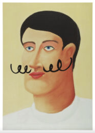 Portrait With A Mustache by Nicolas Party at Dovehouse Contemporary