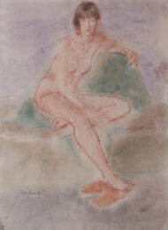 Red Slippers by Hubert Andrew Freeth at Editions Graphiques Ltd