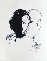 Then I Wasn’t Alone Life Was Here by Tracey Emin at Peter Harrington Gallery