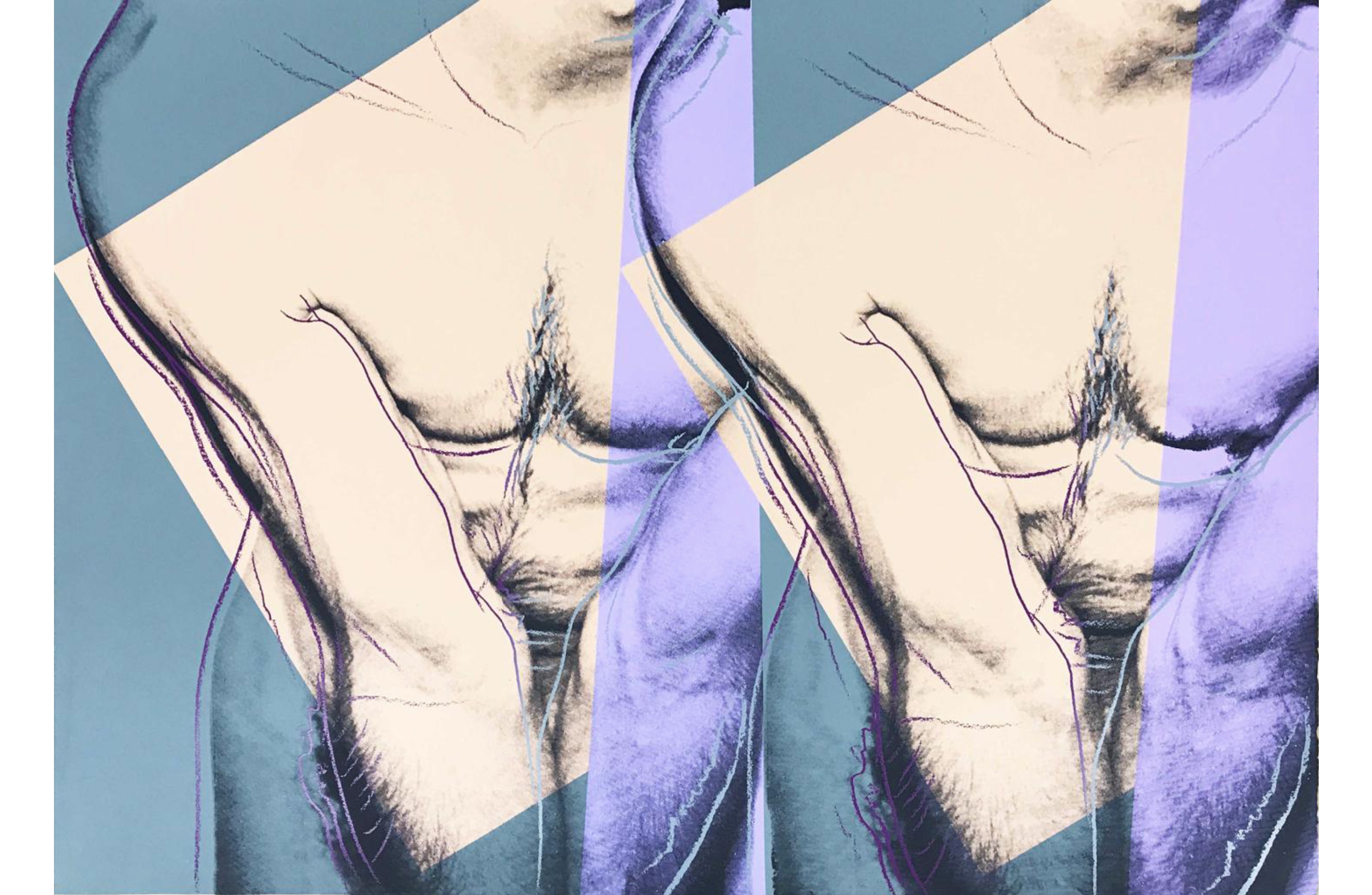 Torso (Double) by Andy Warhol