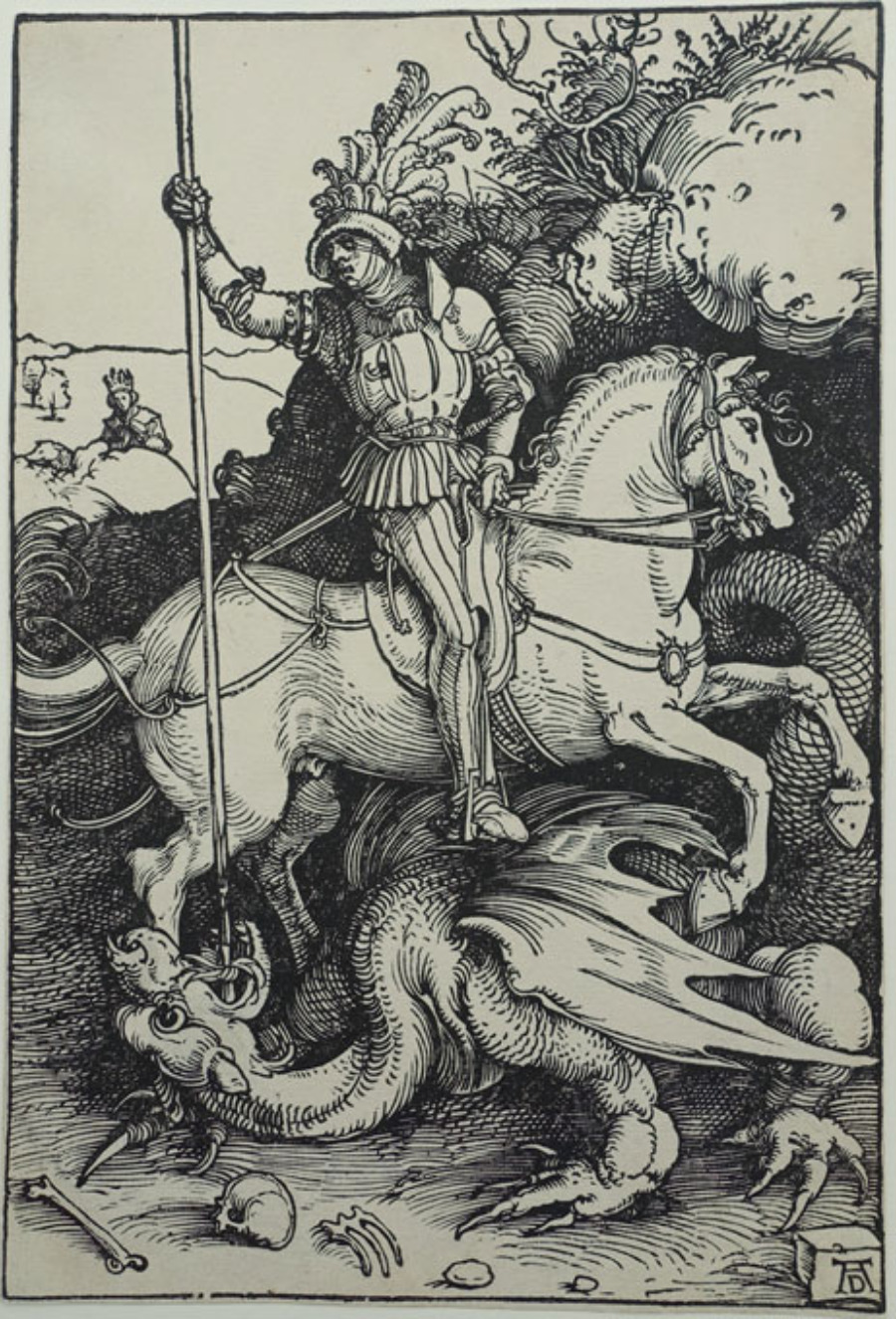 St. George slaying the Dragon by Albrecht Dürer