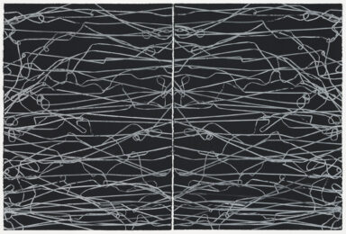 Untitled Diptych (from the series Cassette Tape Duplication) by Christian Marclay at Graphicstudio