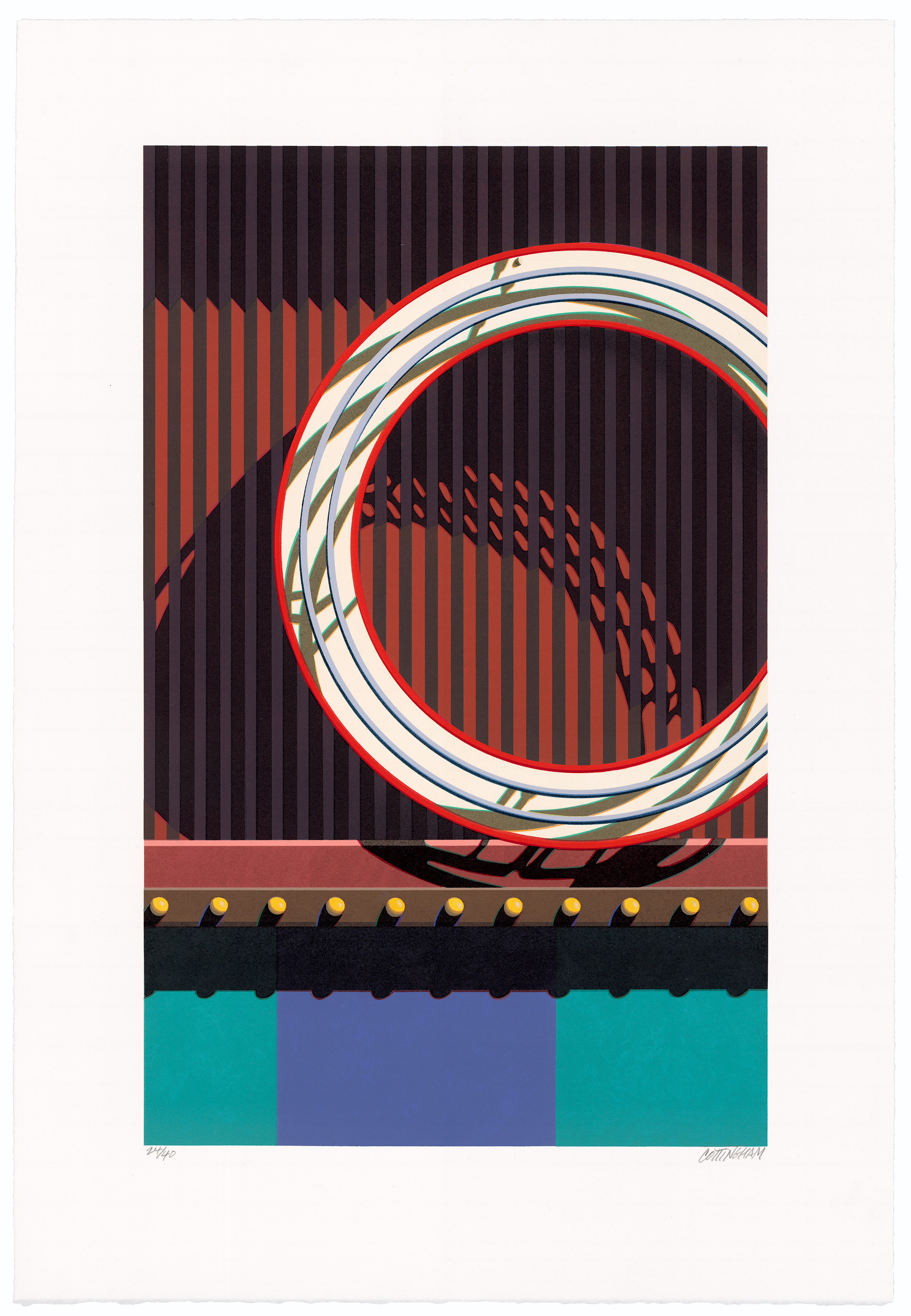An American Alphabet: O by Robert Cottingham
