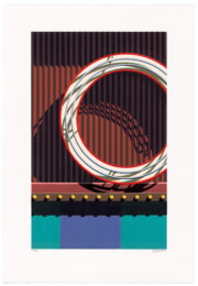 An American Alphabet: O by Robert Cottingham at Tandem Press (IFPDA)