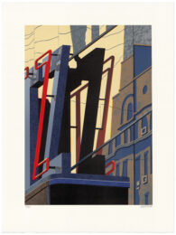 An American Alphabet: Z by Robert Cottingham at Tandem Press (IFPDA)